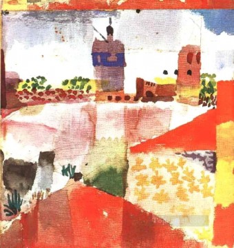  Met Pintura - Hammamet con la mezquita Paul Klee
